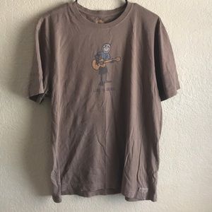 Life is good guitar shirt